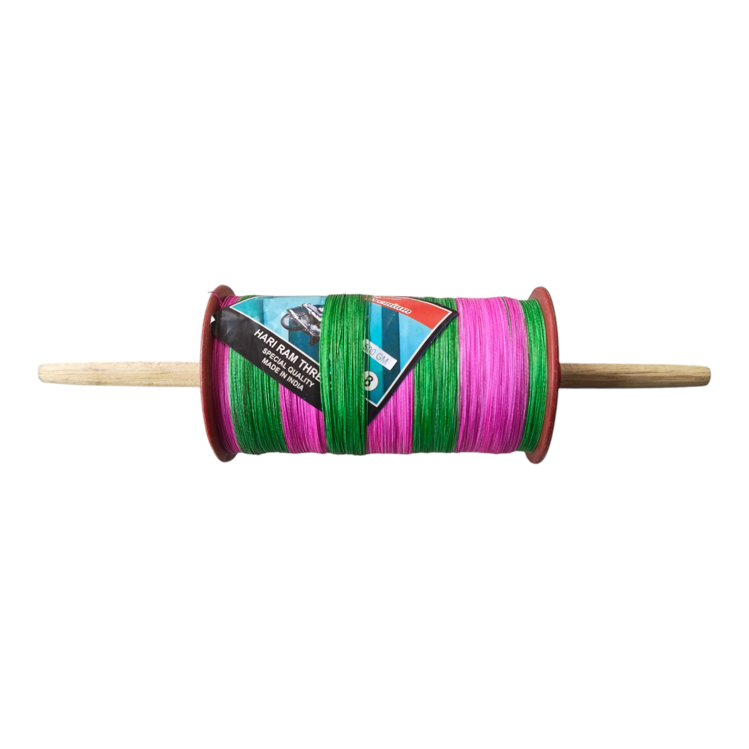 2 No. Green-Pink Shade Full Length 500 Gm World Most Famous Jumping High Grip Glaced Sadda