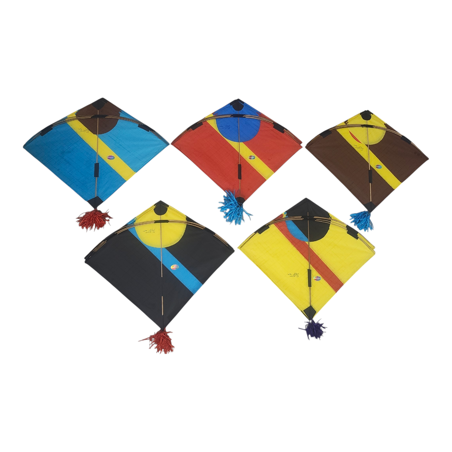 50 Pieces Heavy Bana Color Full Katadi | Tukal Kites Pauna Size 23" x 26"