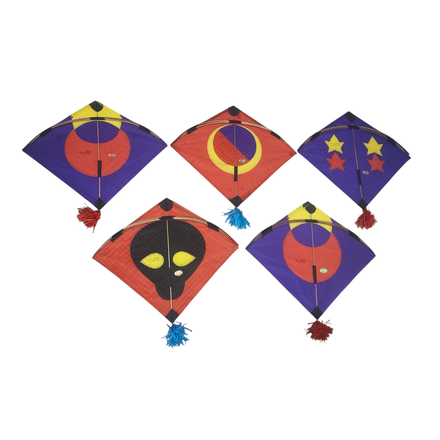50 Pieces Heavy Bana Color Full Katadi | Tukal Kites Pauna Size 23" x 26"