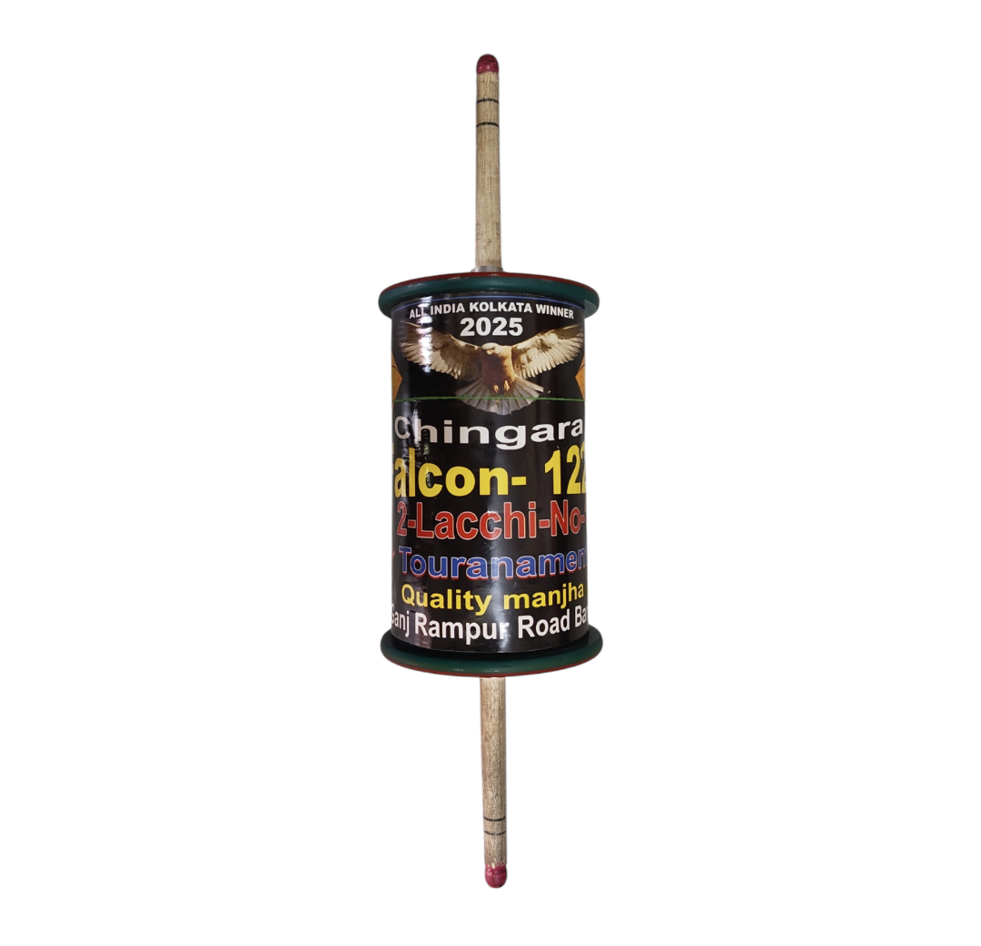 3 Reel 9 Cord Chingara Falcon Double Lachi No.1 Tournament Quality Manjha