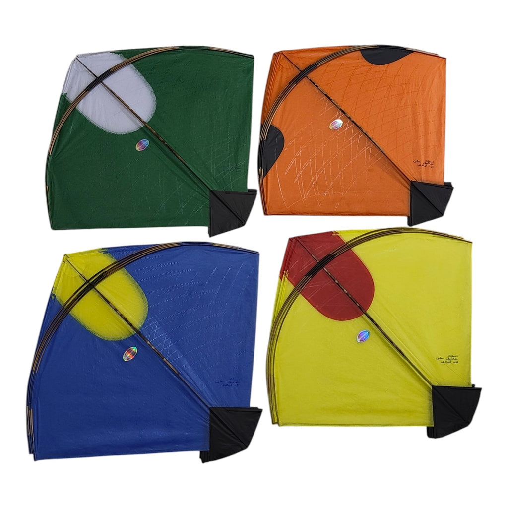 50 Pcs Neon Color Tournament Size Big Pauna Kites