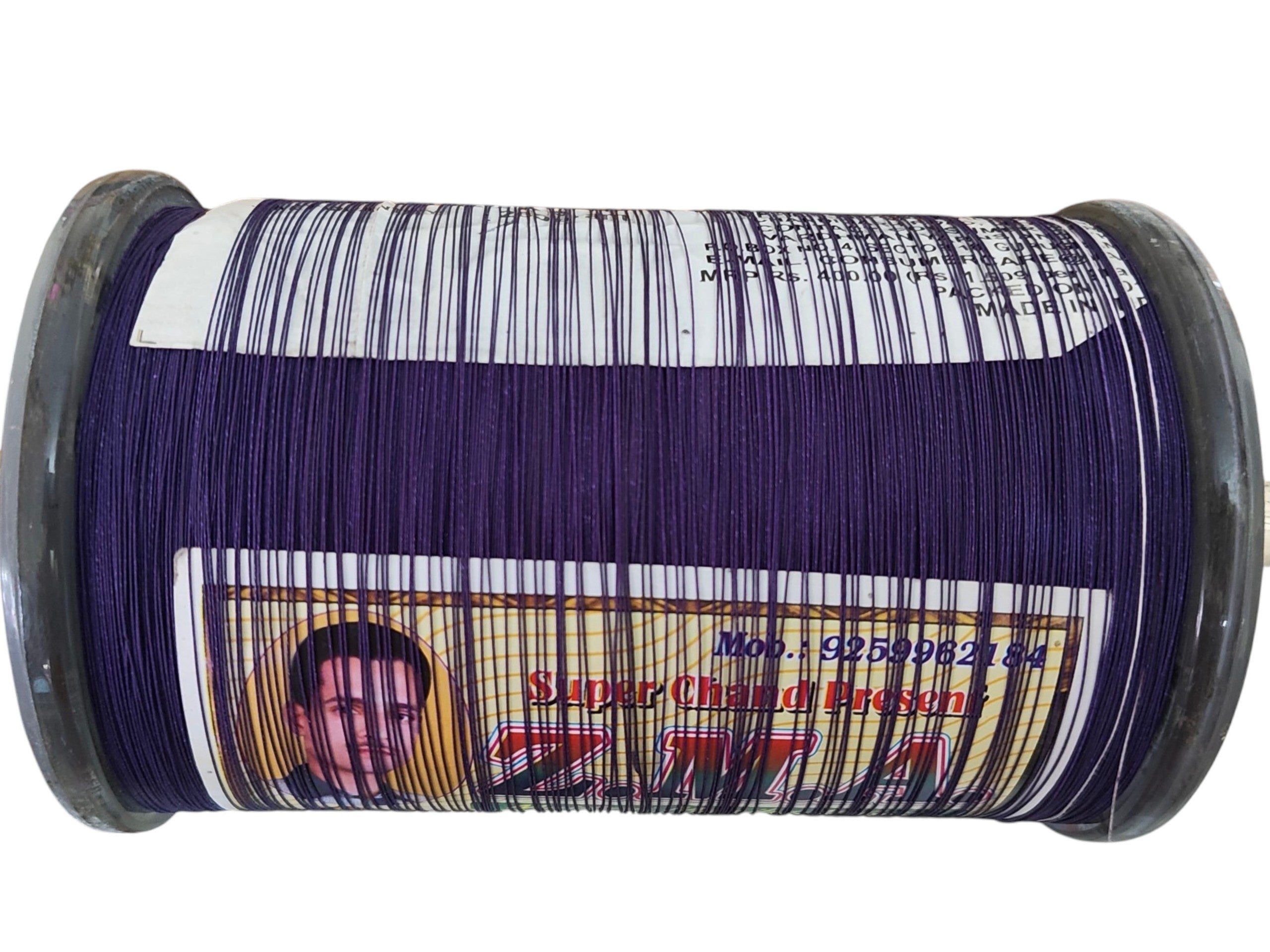 Export Quality ZMA from Super Chand  Navy Blue Color 3 reel 6 cord 8400 Bareilly Special Manjha