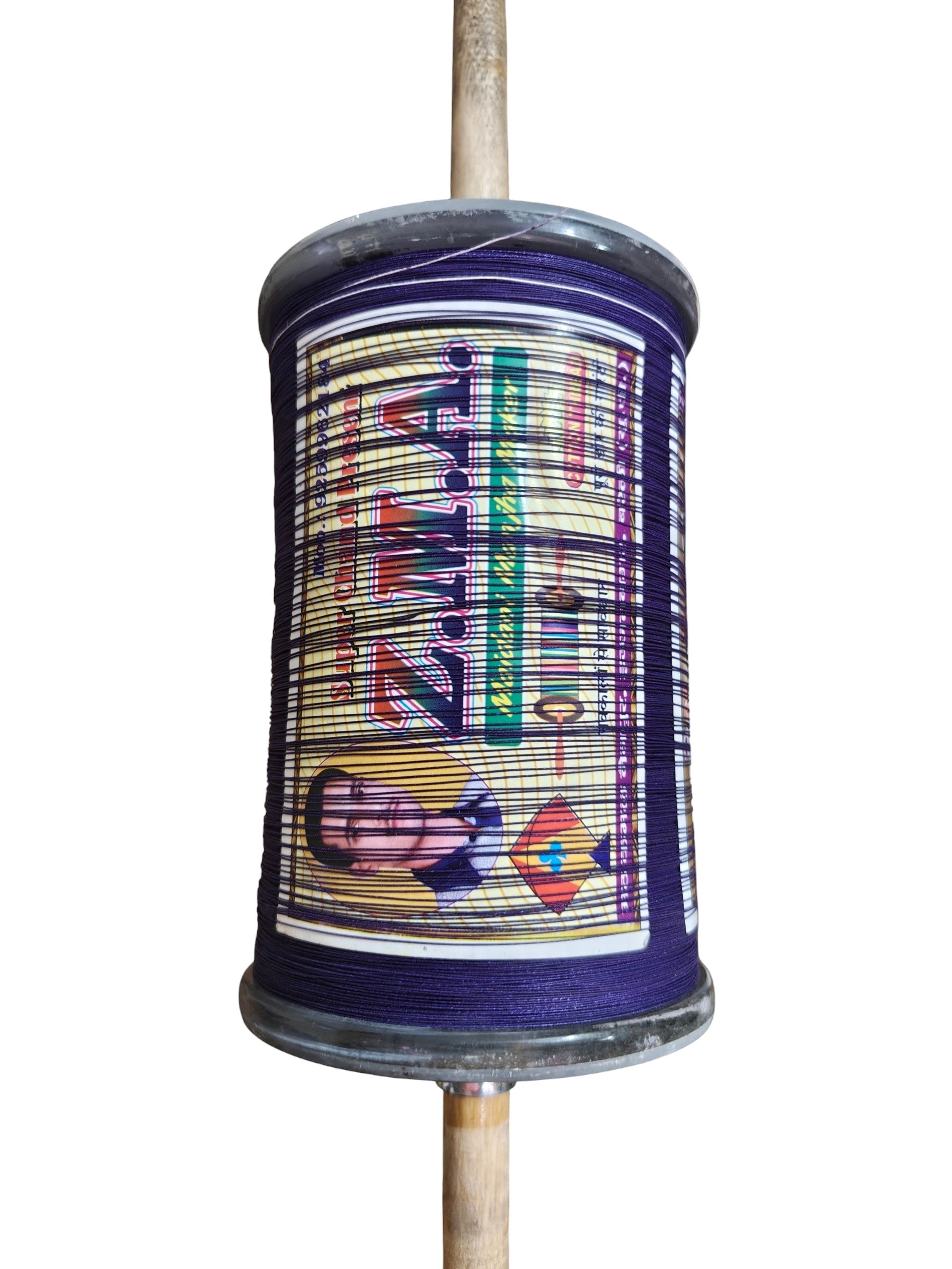 Export Quality ZMA from Super Chand  Navy Blue Color 3 reel 6 cord 8400 Bareilly Special Manjha
