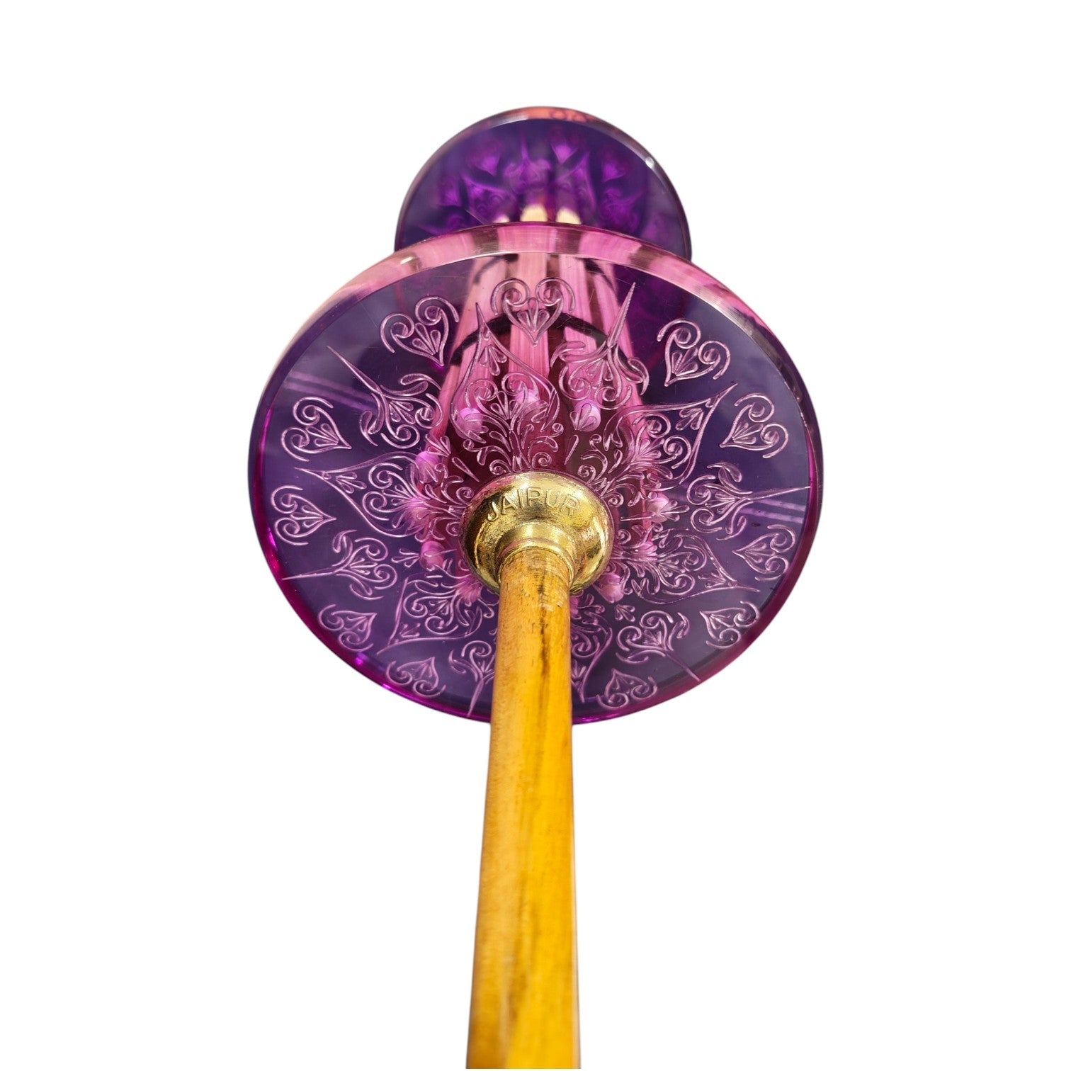 High in Demand 18 Reel 20mm Thickness Special Laser Design Wheels strong Charkhi Purple Color