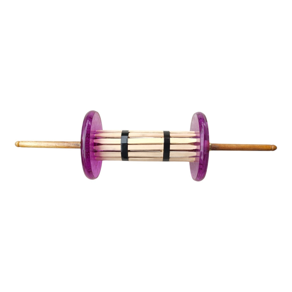 High in Demand 18 Reel 20mm Thickness Special Laser Design Wheels strong Charkhi Purple Color