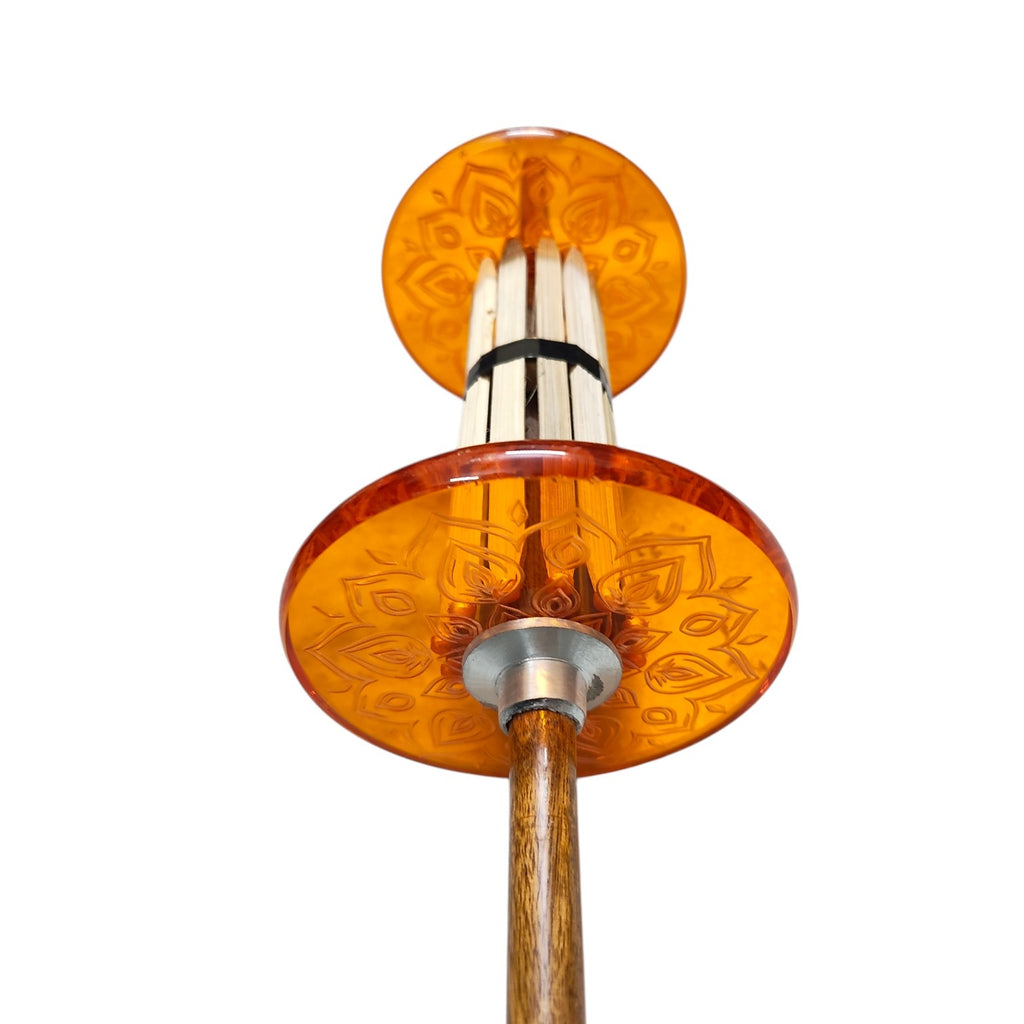 12 reel Empty Chakhi | Traditional Spool Laser Designs