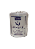 3NO. 400 gram Oswal Janbaaz glace white cotton thread