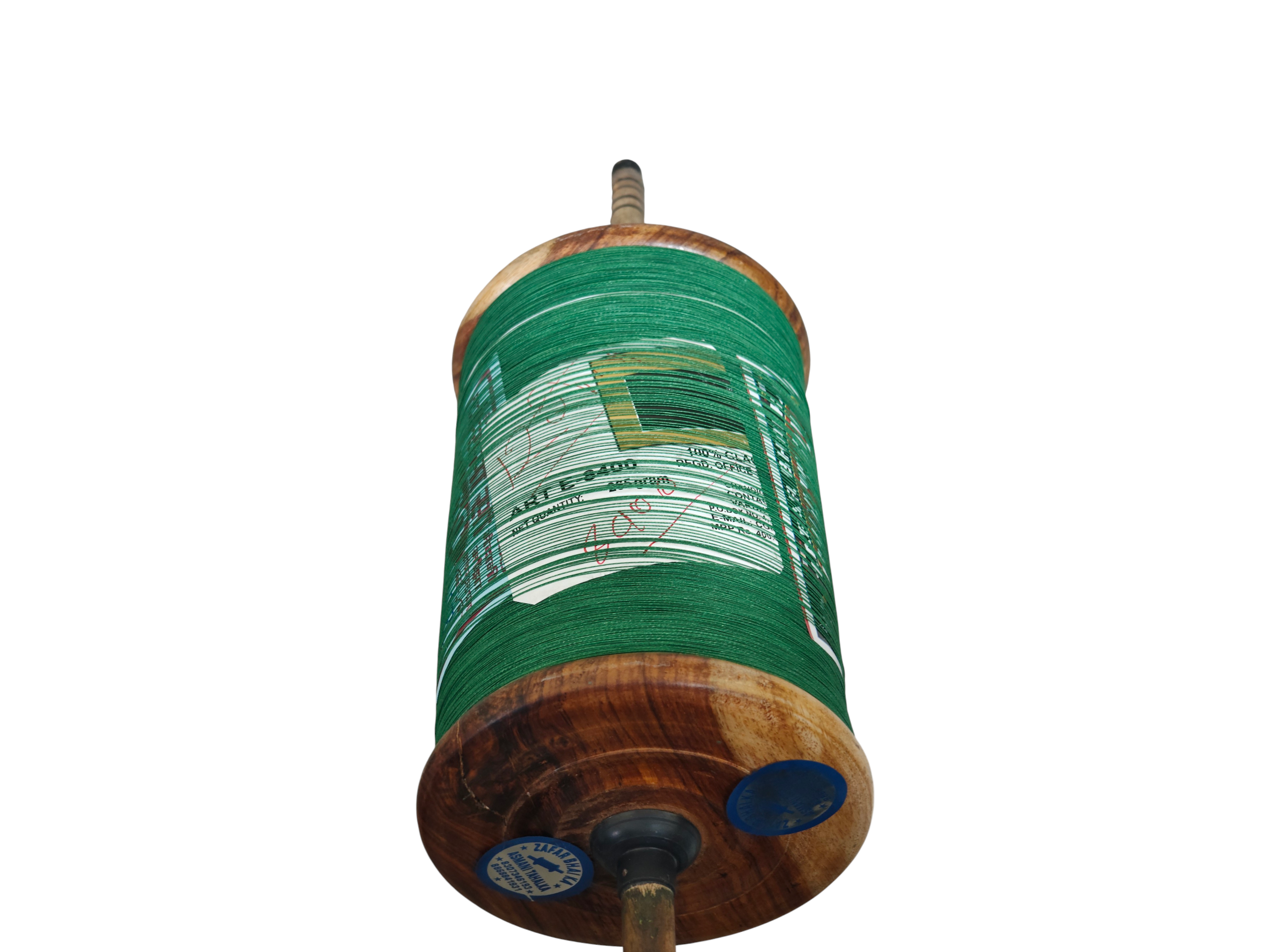 12 REEL 8400 ASMANI TEHELKA 9 STAR MAIDANI MANJHA 12000 YARDS GREEN COLOUR