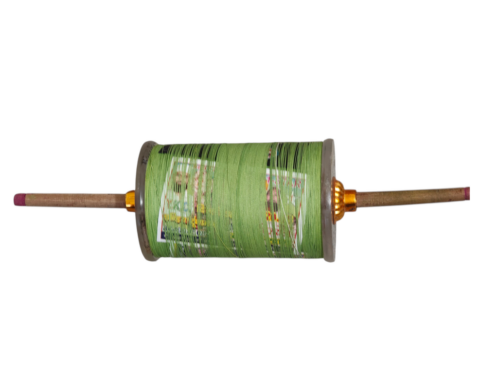 YKC11926 Manja 9 cord Panda 5 Tournament Quality 3 reel 3000 yards - GREEN COLOUR