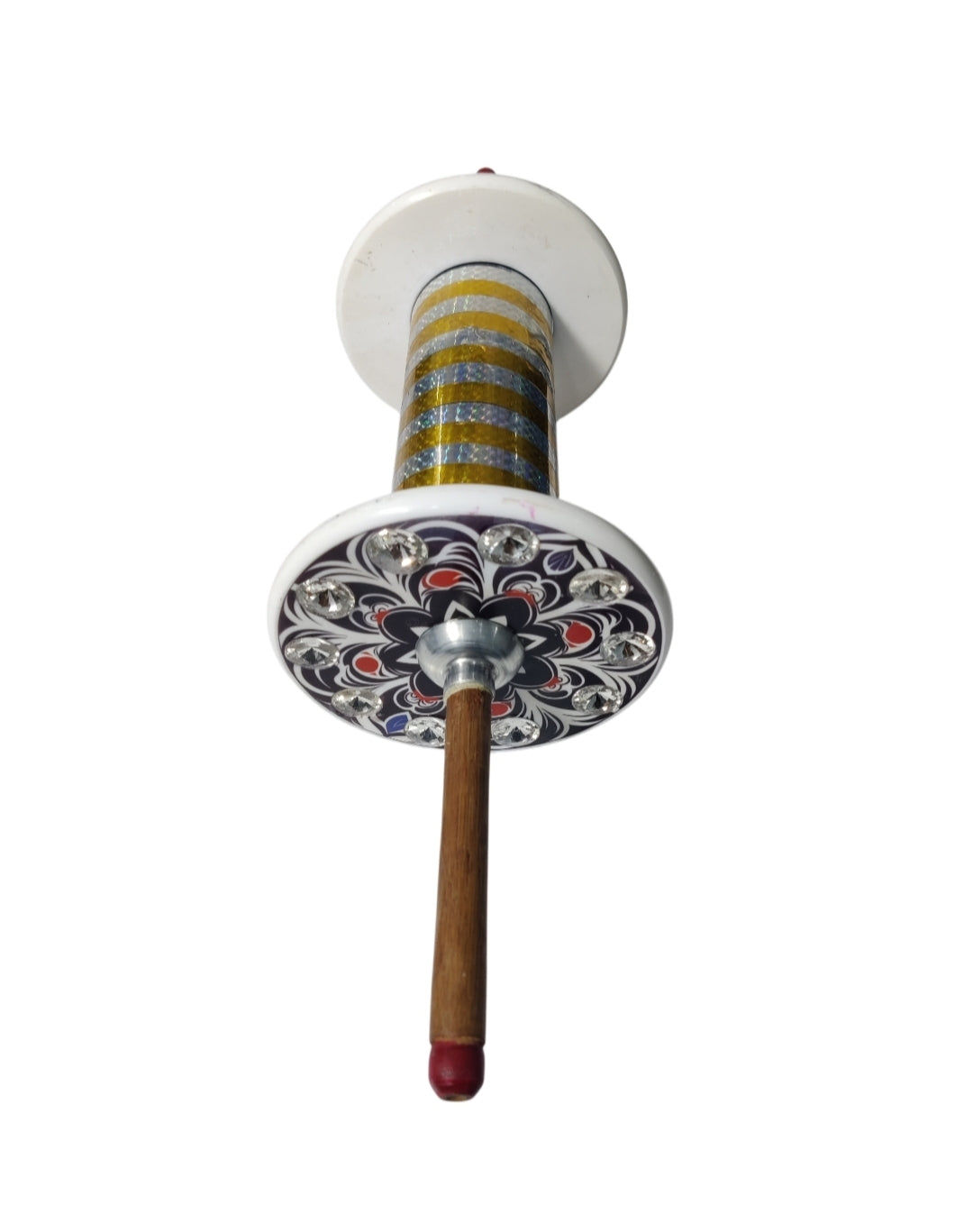 Exclusive Diamond Designer Empty Charkhi 12 reel