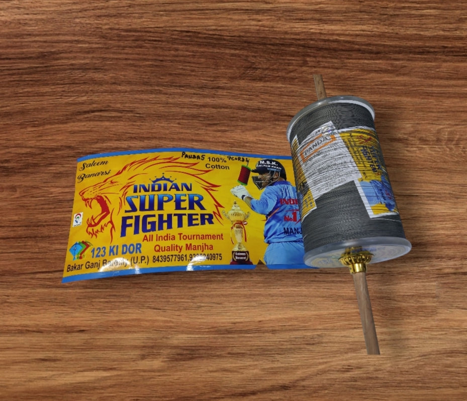 9 cord 6000 yards Dhoni Super Fighter Saleem Banarasi Famous Maker