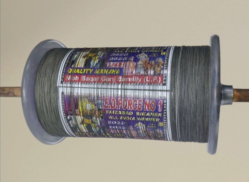 9 cord 6000 yards ED Force by Famous Maker FARID Bhai Panda Manjha Extreme sharp