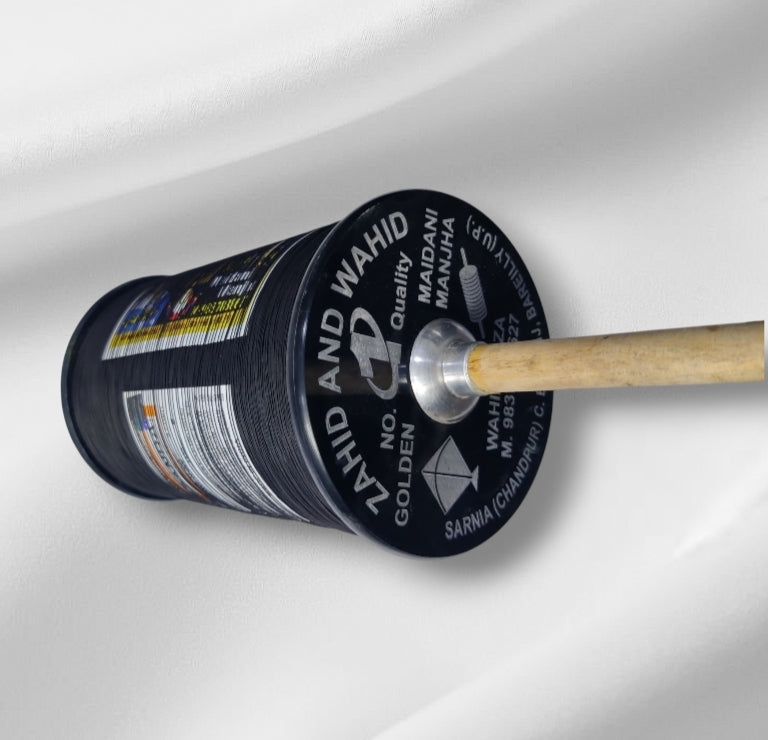 9 cord 6 reel Zahid Wahid Gold No.1 Manjha | Rare Available in wholesale costing