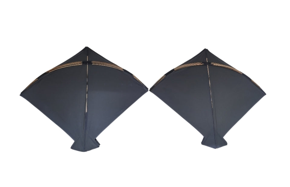 50 Premium Blue/Black Addi Kites | For fast pulling you need to buy kites online