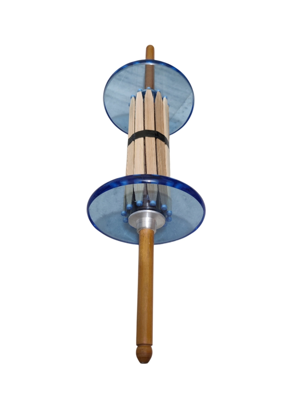 12 reel exclusive premium fiber transparent Blue Color Charkhi