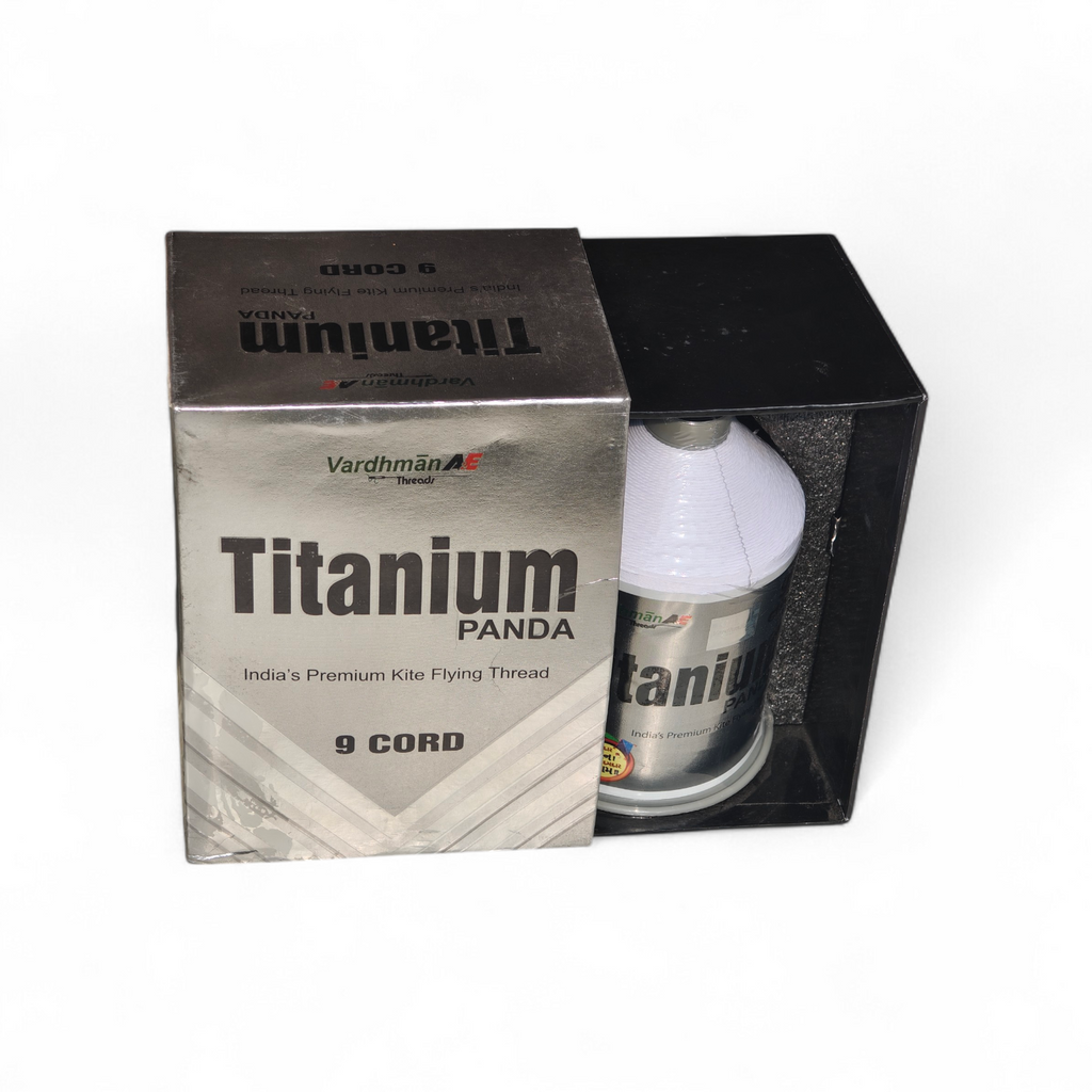 VARDHAMAN A&E THREADS TITANIUM PANDA SADDA 500 GM