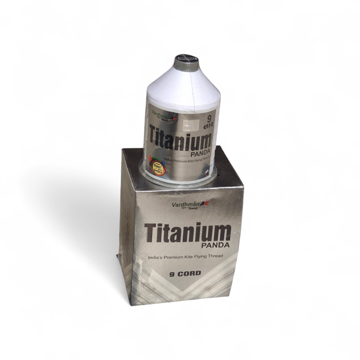 VARDHAMAN A&E THREADS TITANIUM PANDA SADDA 500 GM
