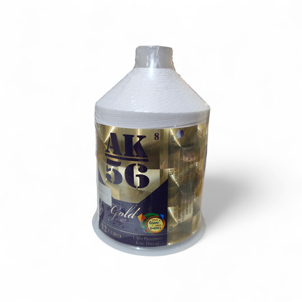 500 GRAM AK 56 GOLD KITE THERAD 12 CORD CONE