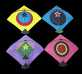 30 Designer Colorful pauna Kites