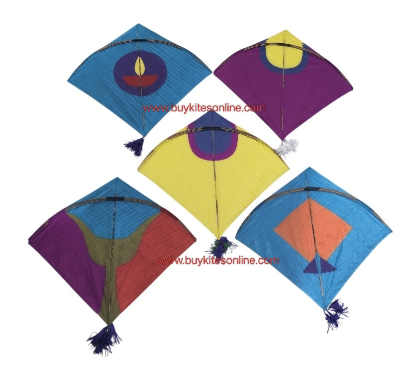 50 Kites Big Fancy Bana Tournament Kites | Limited Edition | Size 23"x26" | பன காடடி
