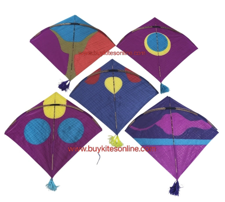50 Kites Big Fancy Bana Tournament Kites | Limited Edition | Size 23"x26" | பன காடடி