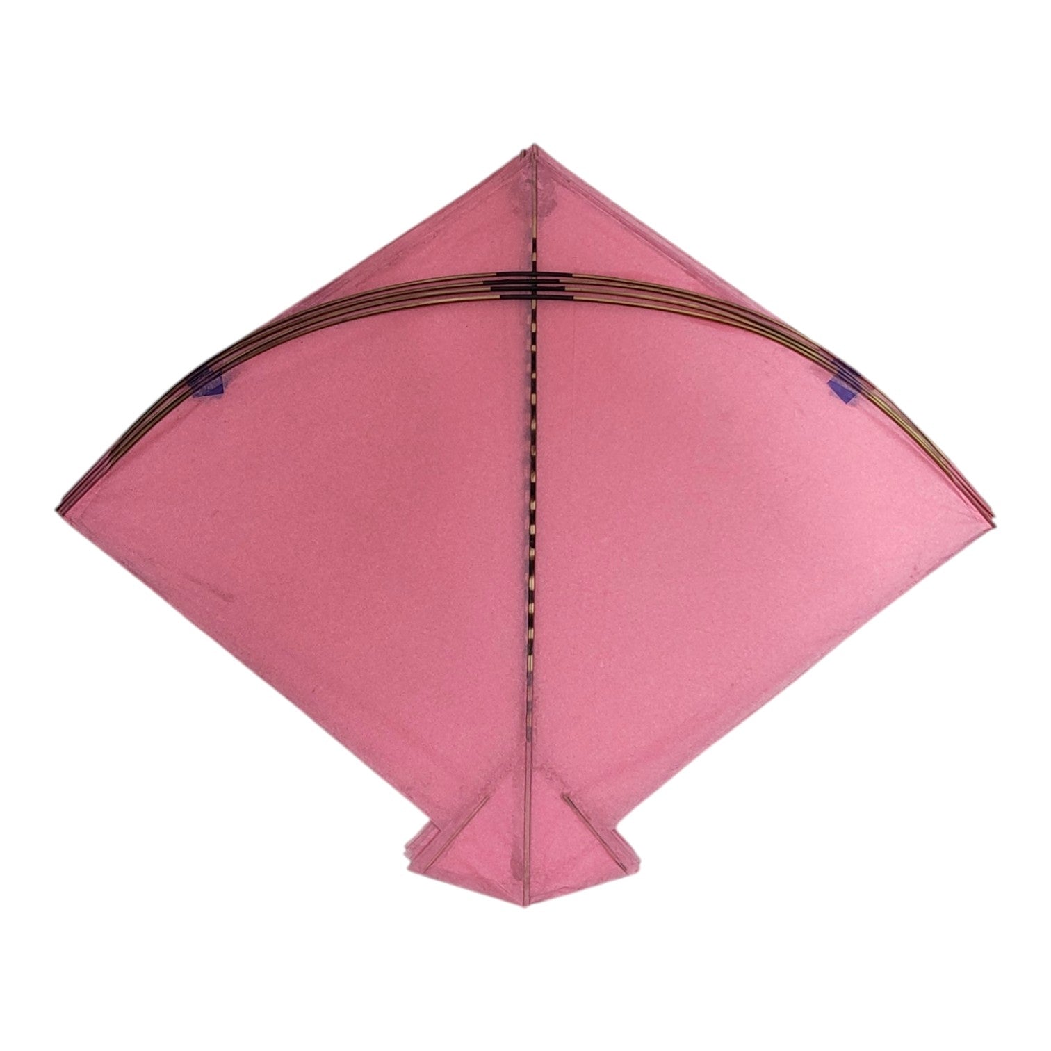 100 Pcs Big Farma Addi Multi Color Triveni Paper Fighter Kites (51x63 Cm)