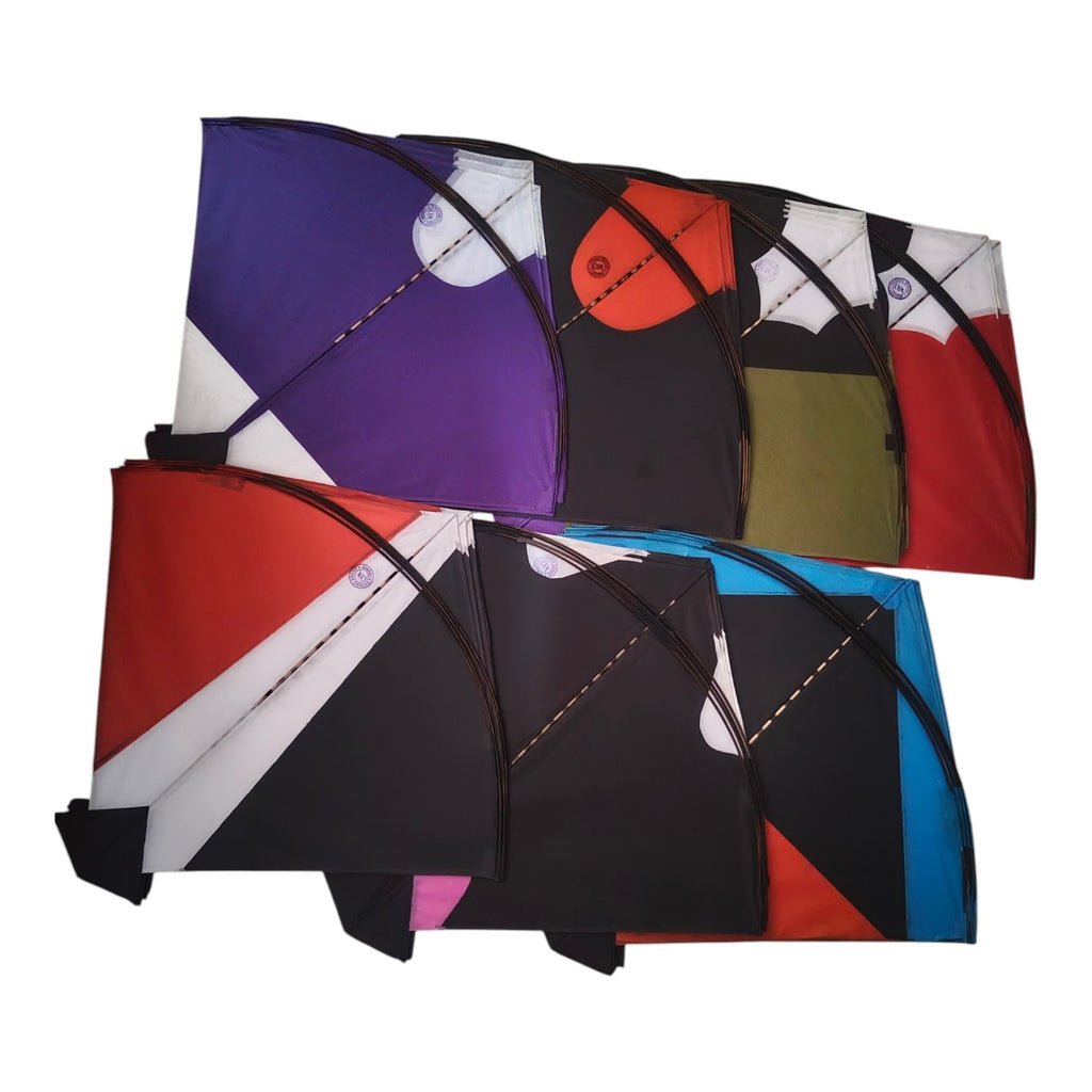 88 Pcs Beautiful Crafted Branded Pauna Kites 22 Design ( Free Bag Worth Rs 250/- )