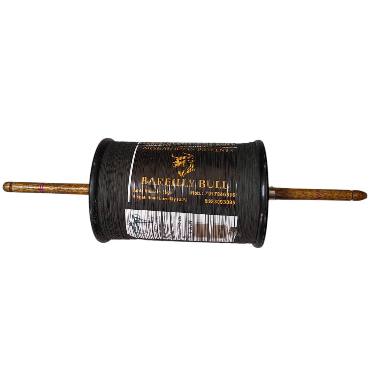 Deep Grey Color 12 Reel 123 All India Tournament Quality Bareilly BULL from Ustad Arshad Khan Single Piece Only