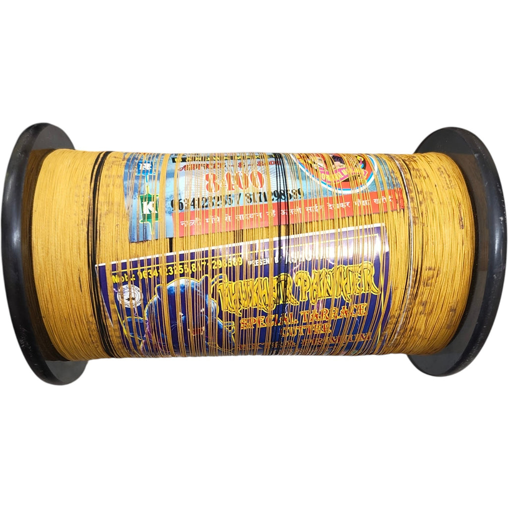 Yellow Color NRK  Khunkhar Panther 6 reel 8400 Manjha