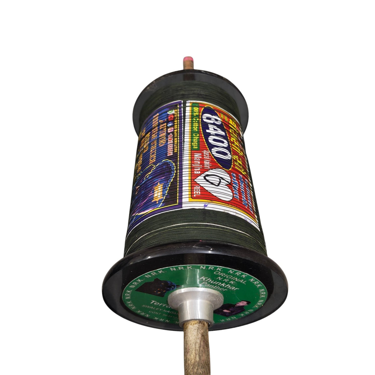 Dark Green Color NRK  Khunkhar Panther 6 reel 8400 Manjha