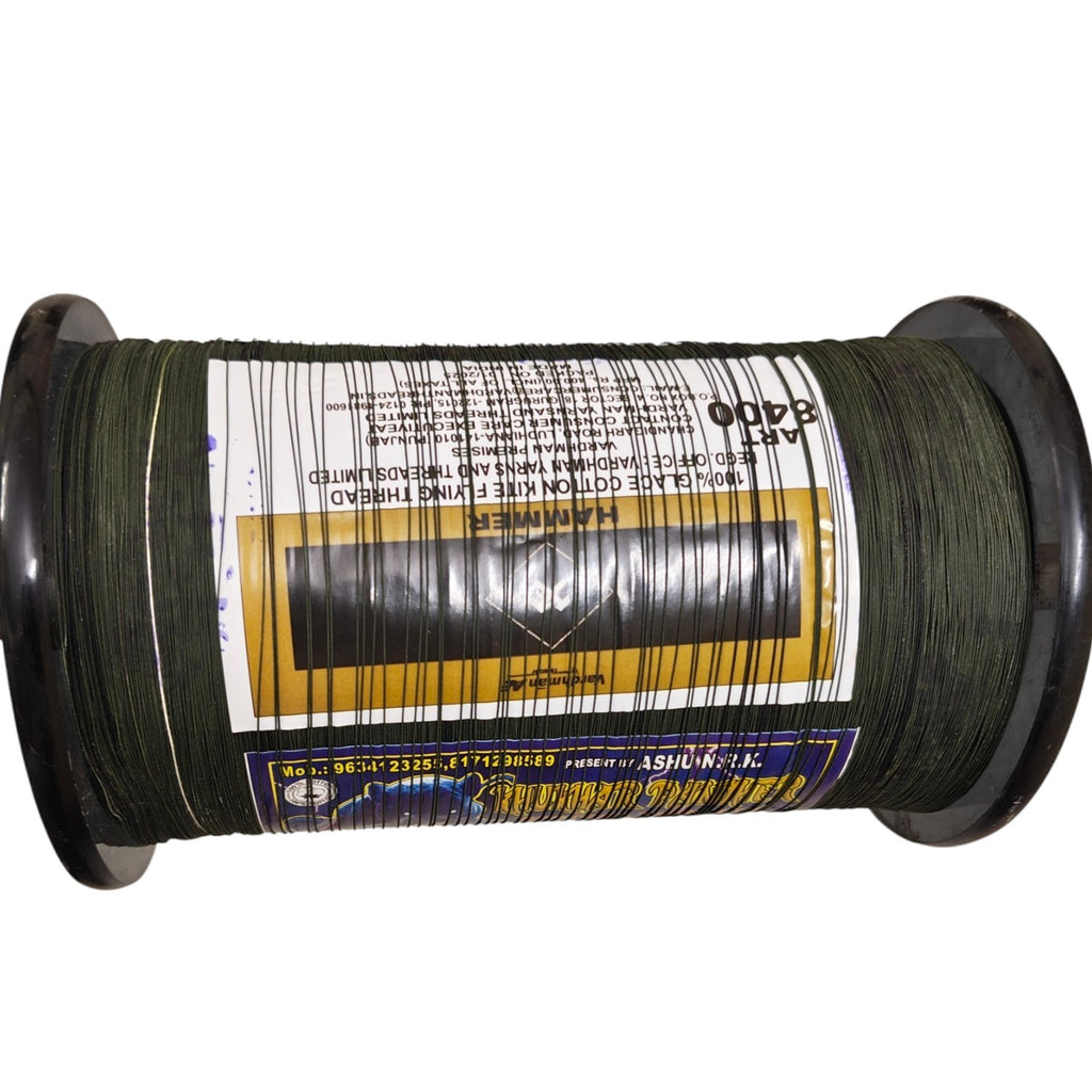 Dark Green Color NRK  Khunkhar Panther 6 reel 8400 Manjha