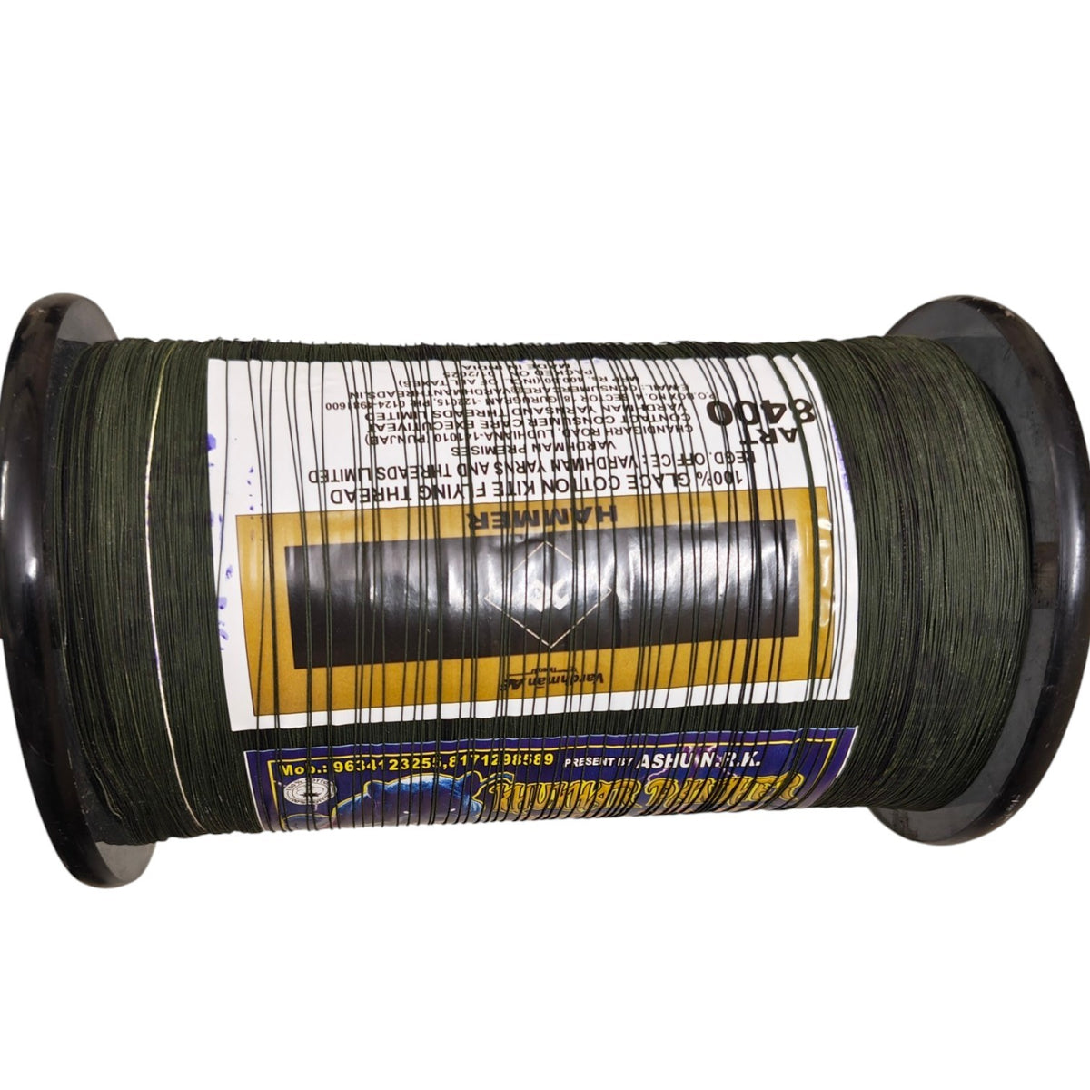 Dark Green Color NRK  Khunkhar Panther 6 reel 8400 Manjha