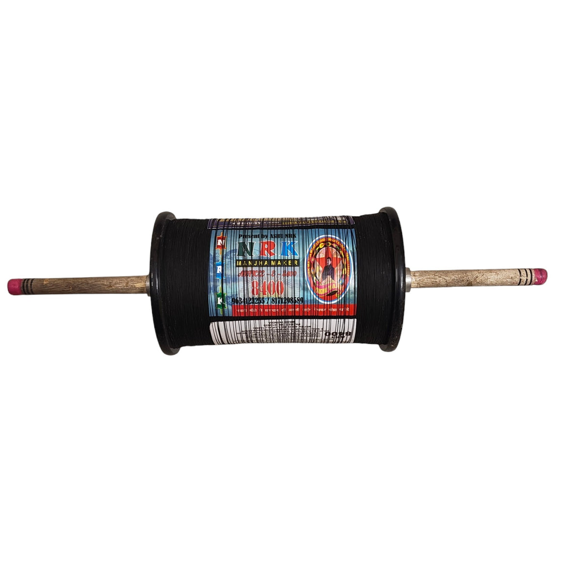 Black Color NRK  Khunkhar Panther 6 reel 8400 Manjha