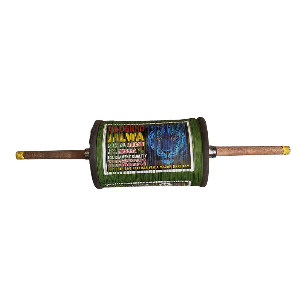 Green Color 3 reel Bareilly Famous SHADAB JALWA 8400 manjha