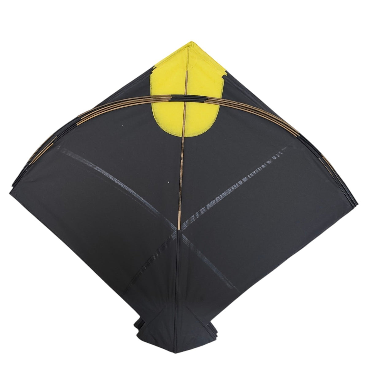 Yellow glass long range fighter kites 28 pieces only