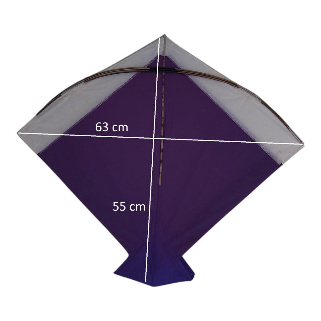 44 pcs White Mangdar Addi for best kite fighting experience Size 55x63 cm