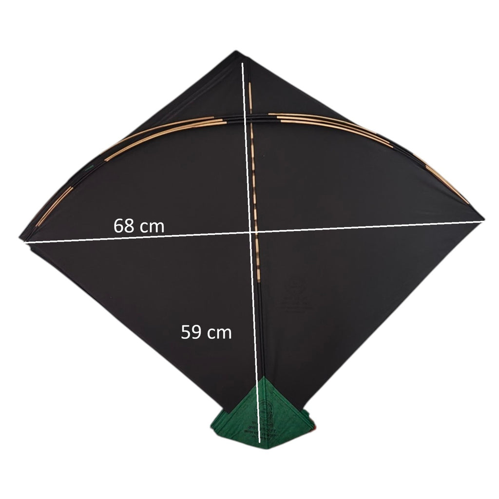 Ustad Raja Bhai Meerut Exclusive 26 Pauna Kites ( 59 x 68 cm )