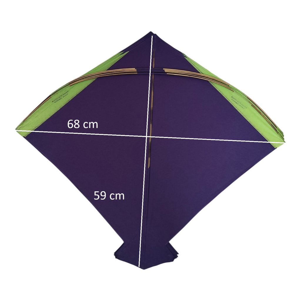 22 Mannu Meerut Kites Pauna | Specially designed for tournament purpose ( 59 x 68 cm)