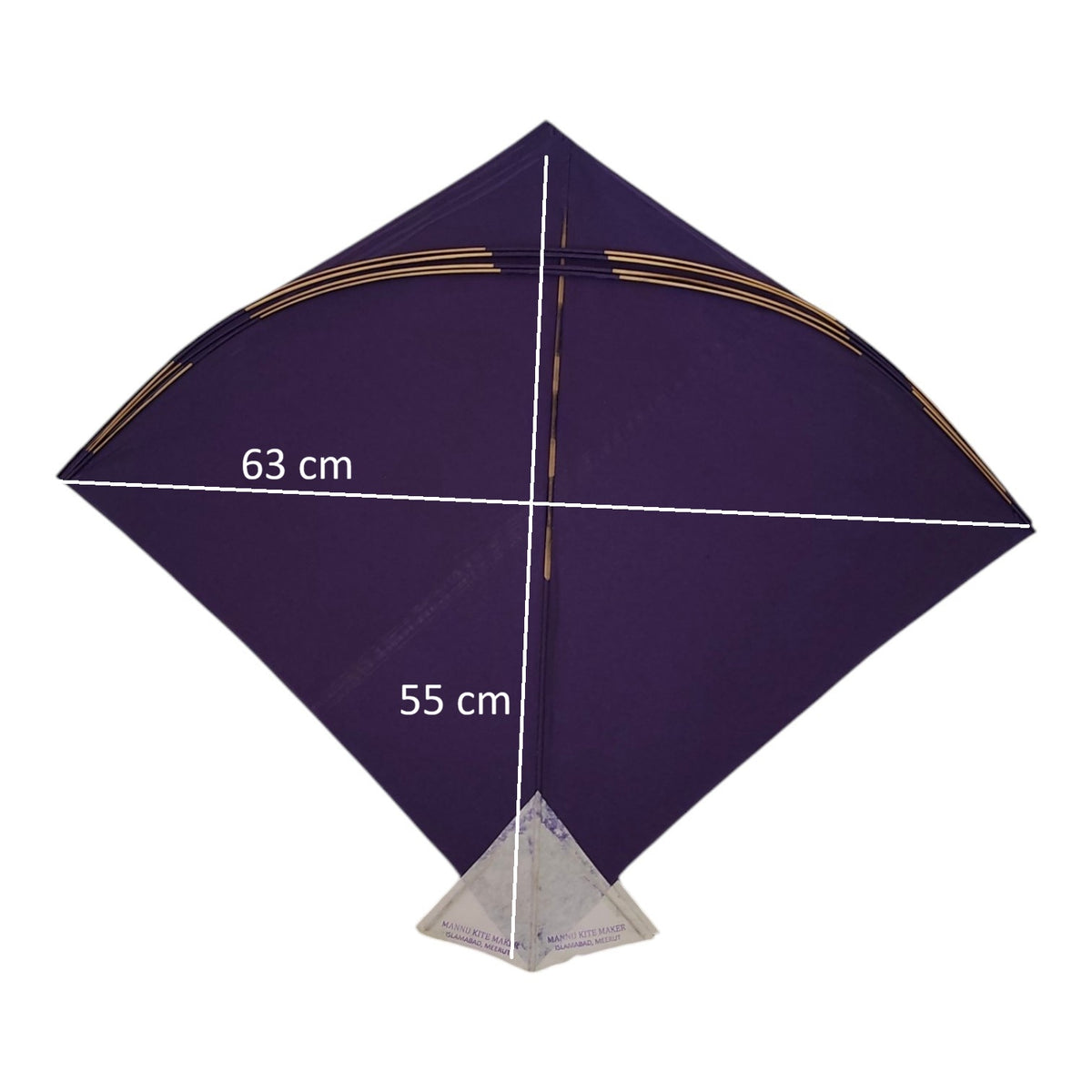 27 Mannu Meerut Limited Edition Adda Size Kites ( 55 x 63 cm)