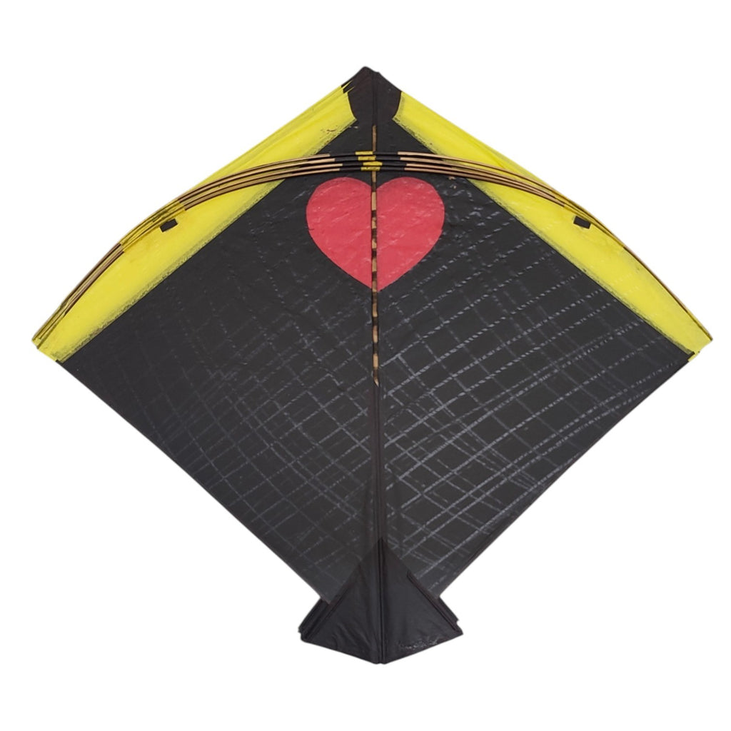 63 pcs Heart + Mandar designer adda with Ghutai special kite crafting for you 55x62 cm
