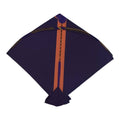 35 big adda size specific designer kites orange Navy blue perfect match 55x62 cm