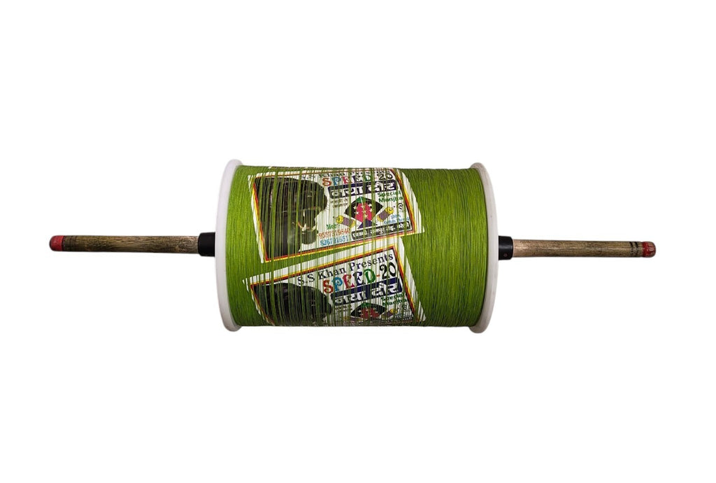 12 reel speed 20 neon color parrot green 123 special manjha Last piece