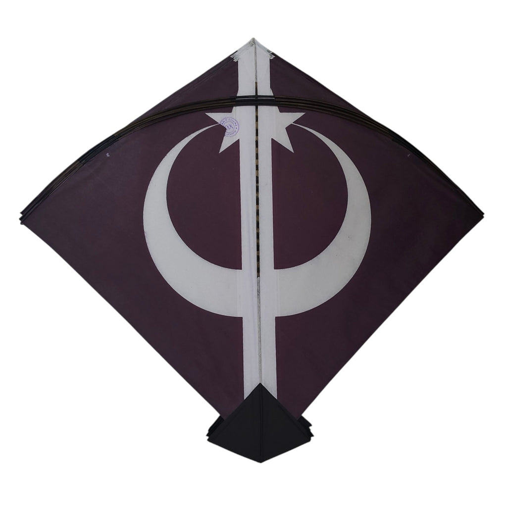 Export Quality 24 Chand Star Unique Designer Pauna Fighter Kites (Vertical - 60 cm = horizontal - 67 cm)