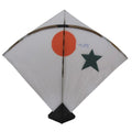 36 Pcs Premium Look Fancy Chand Star Designer Pauna Perfect Kites (Vertical - 59 cm = horizontal - 66 cm)
