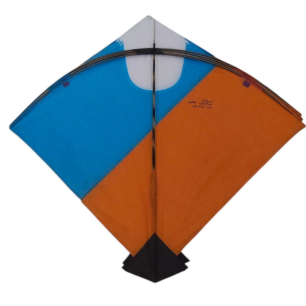 52 Pcs Premium Look Fancy Patedar Glass Designer Pauna Perfect Kites (Vertical - 59 cm = horizontal - 66 cm)