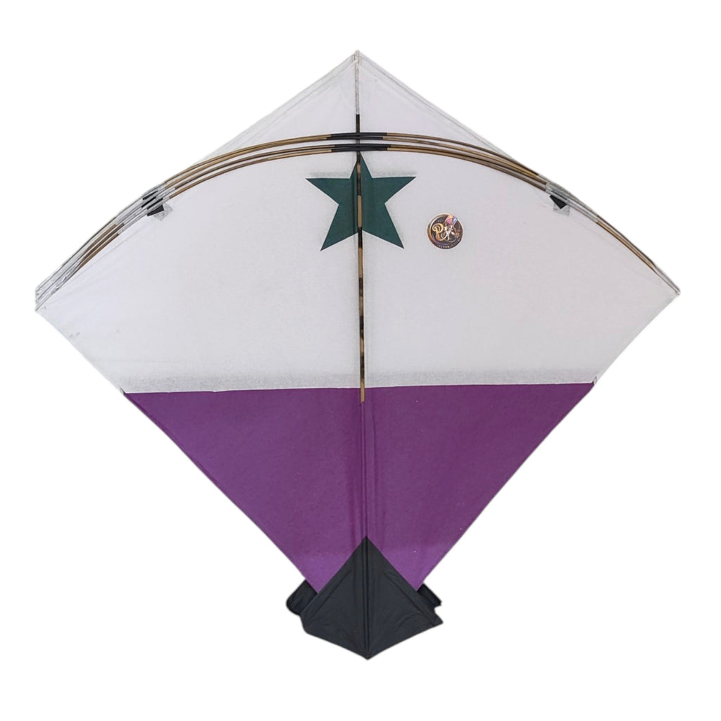 48 Pcs Classic Star Chap Design Pauna Kites | Perfect Kite flying | Buy kites online | (Vertical - 58 cm = horizontal - 64 cm)