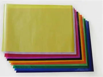 50 Pcs Assorted Color Full Size Kite Sheets