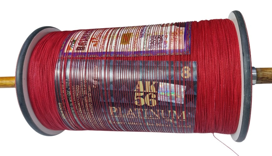 Basheer Beg AK56 Platinum 9 cord 250 gram 3 reel length Approx