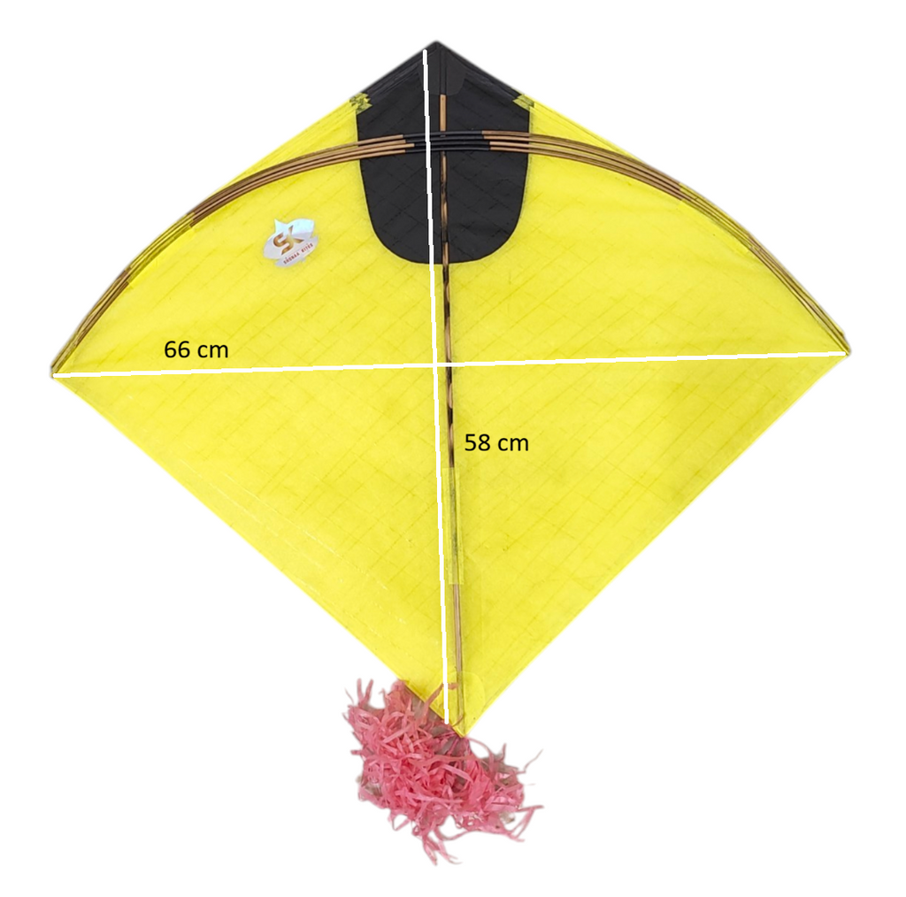 90 Pcs Beautiful Crafted Branded Tukkal Kites Triveni Paper 22 Design ( Free Bag Worth Rs 250/- )