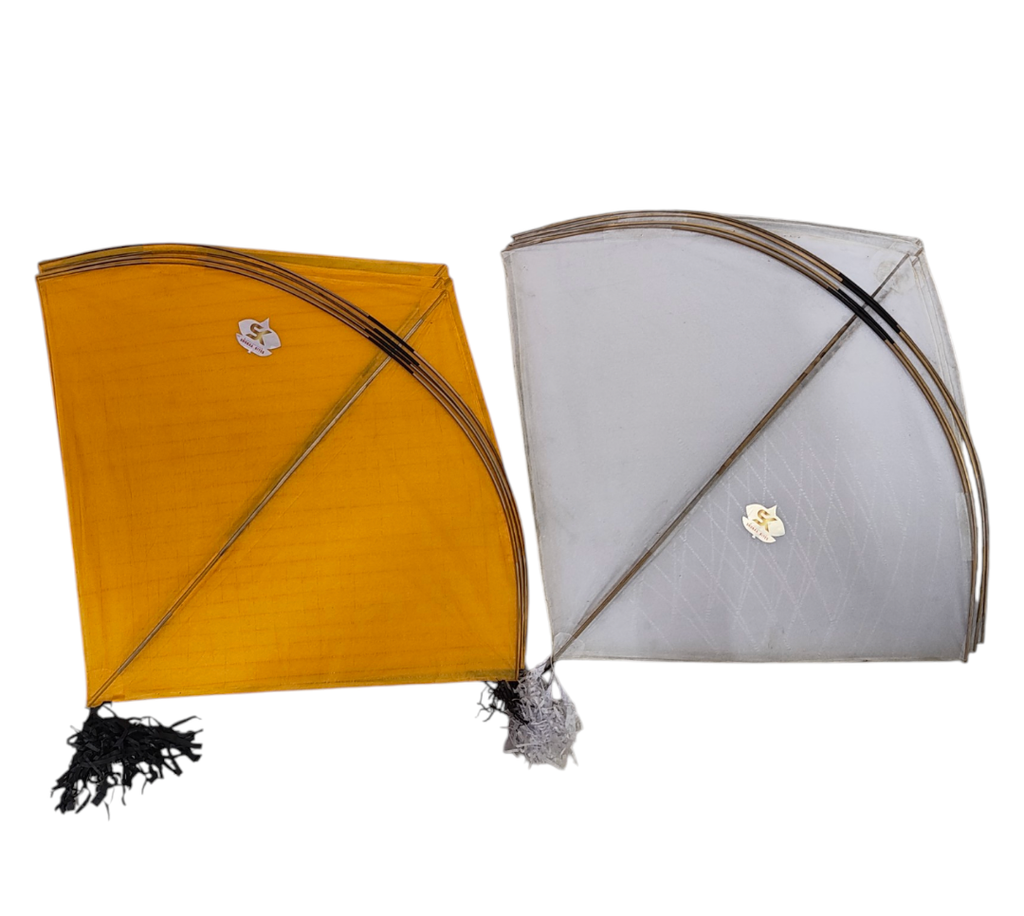 90 Pcs Beautiful Crafted Branded Tukkal Kites Triveni Paper ( Free Bag Worth Rs 250/- )